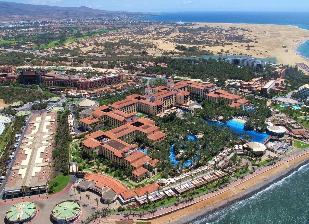 Apartamentos turísticos típicos de Maspalomas, Gran Canaria