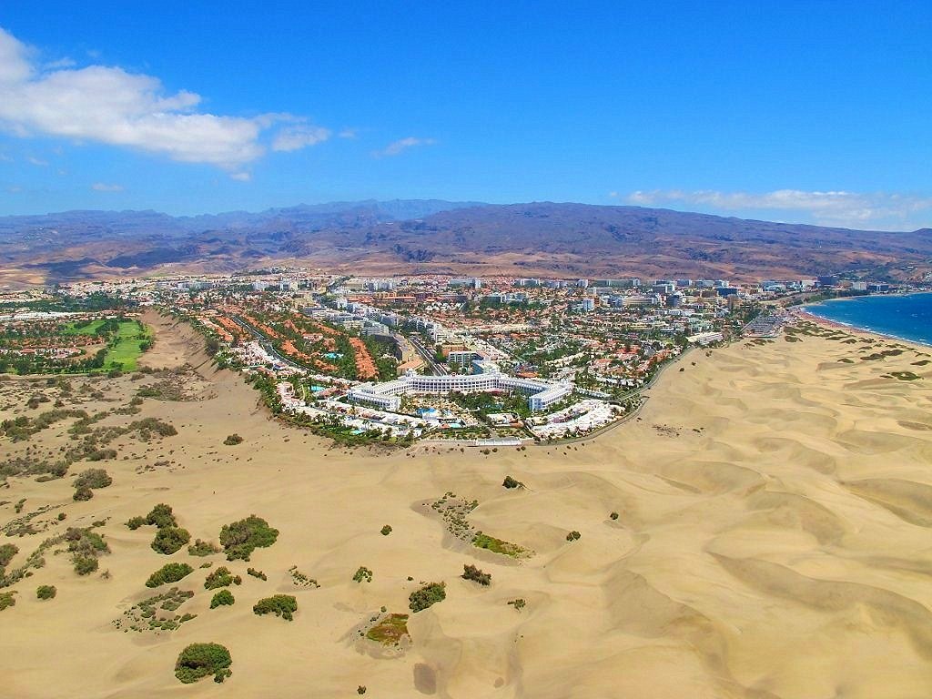 Hotel de estilo colonial canario en Maspalomas, Gran Canaria